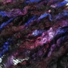 15g of Violet Fairy long wool Leicester sheep locks, dreadlocks.