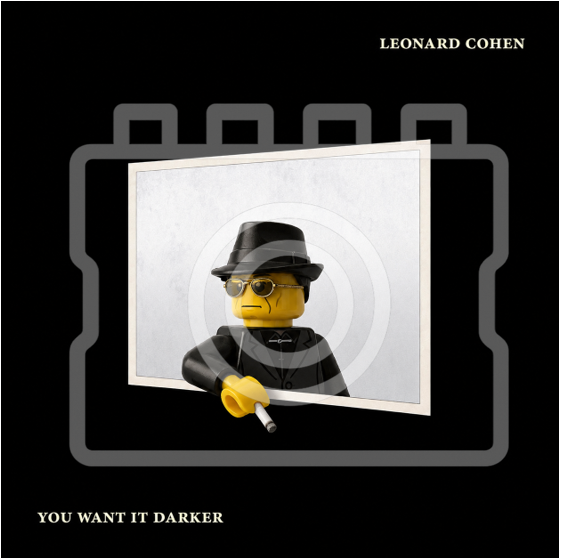 LEONARD COHEN - Lego-inspired Album Artwork - Great Gift - Ready to Frame