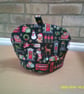 Small Teacosy with London Scenes on Black - Image 2