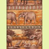 Quilted diary 2012 ( elephant fabric cover)