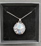 Sterling silver hare pendant, Moonstone pendant, Hare jewellery - Image 6