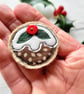 Christmas Pud Brooch - Image 3