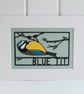 Papercut Blue Tit - Garden Birds - Original Art - Image 4