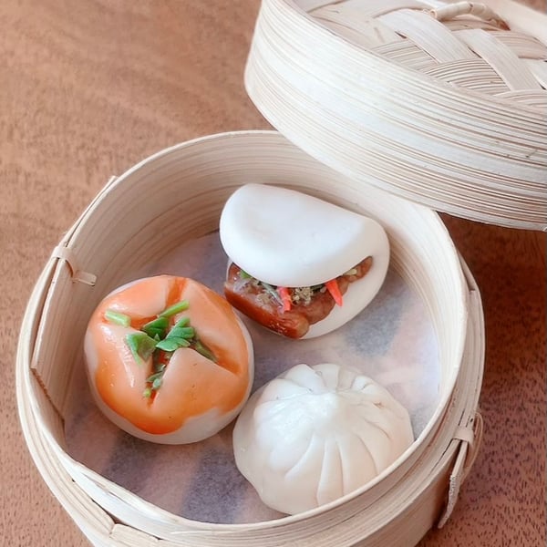 Taiwanese Bao & Bites Fridge Magnet Set