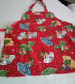 Little Girls Christmas Apron - Image 1