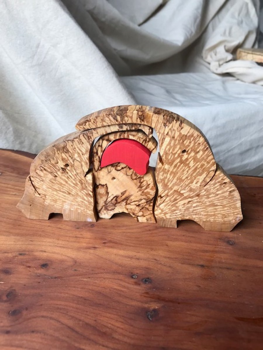 Elephant family group