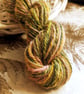 Hollyhock hand spun yarn – 100% Corriedale - 70 yards