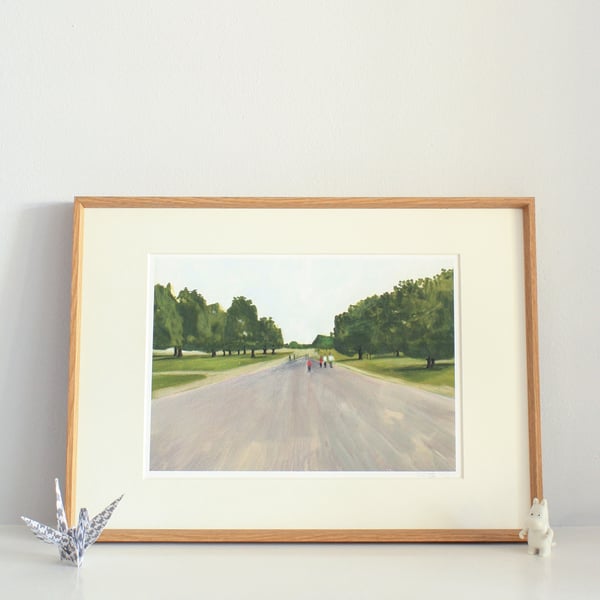 Kensington Gardens - limited edition giclee art print