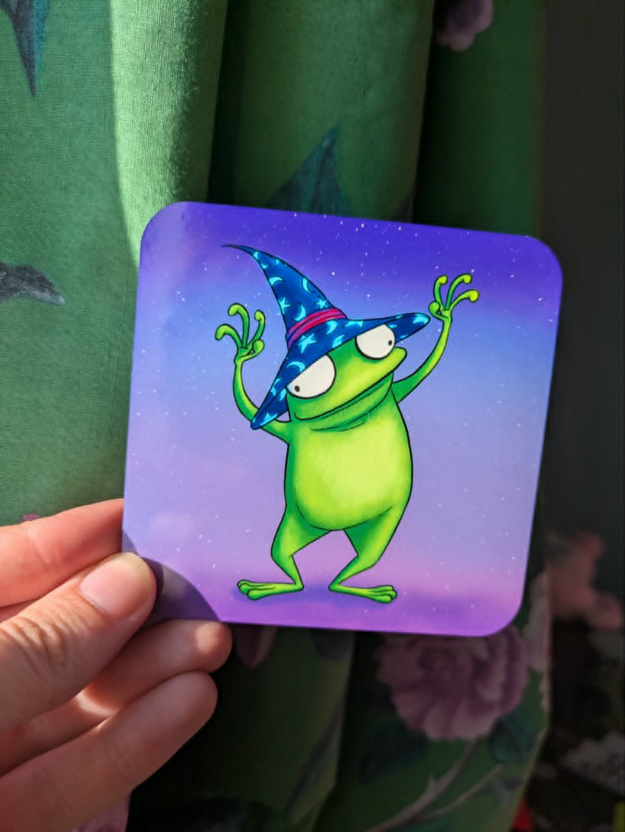 Magical Frog Coaster