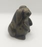 Small Rabbit Ornament Cold Cast Bronze FREE UK POSTAGE - Image 3
