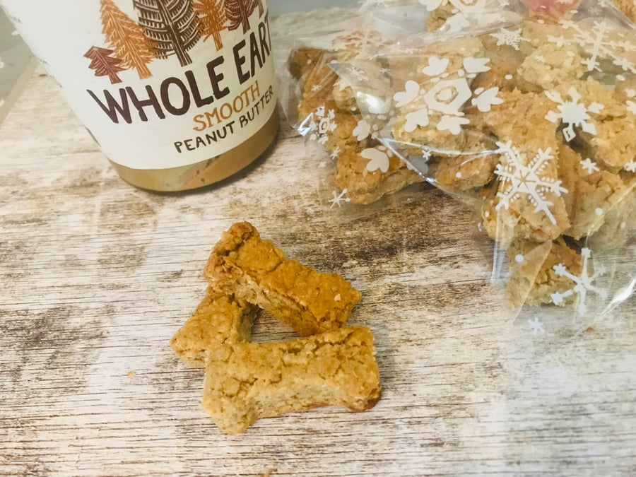 Mini peanut butter bone bag