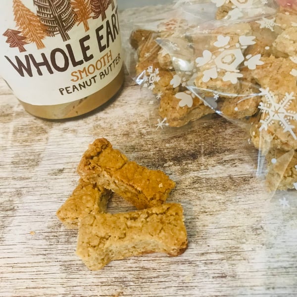 Mini peanut butter bone bag
