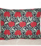 William Morris Cushion COVER Hammersmith Oblong 16" x12" Red Black