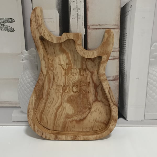 Guitar catch all valet tray