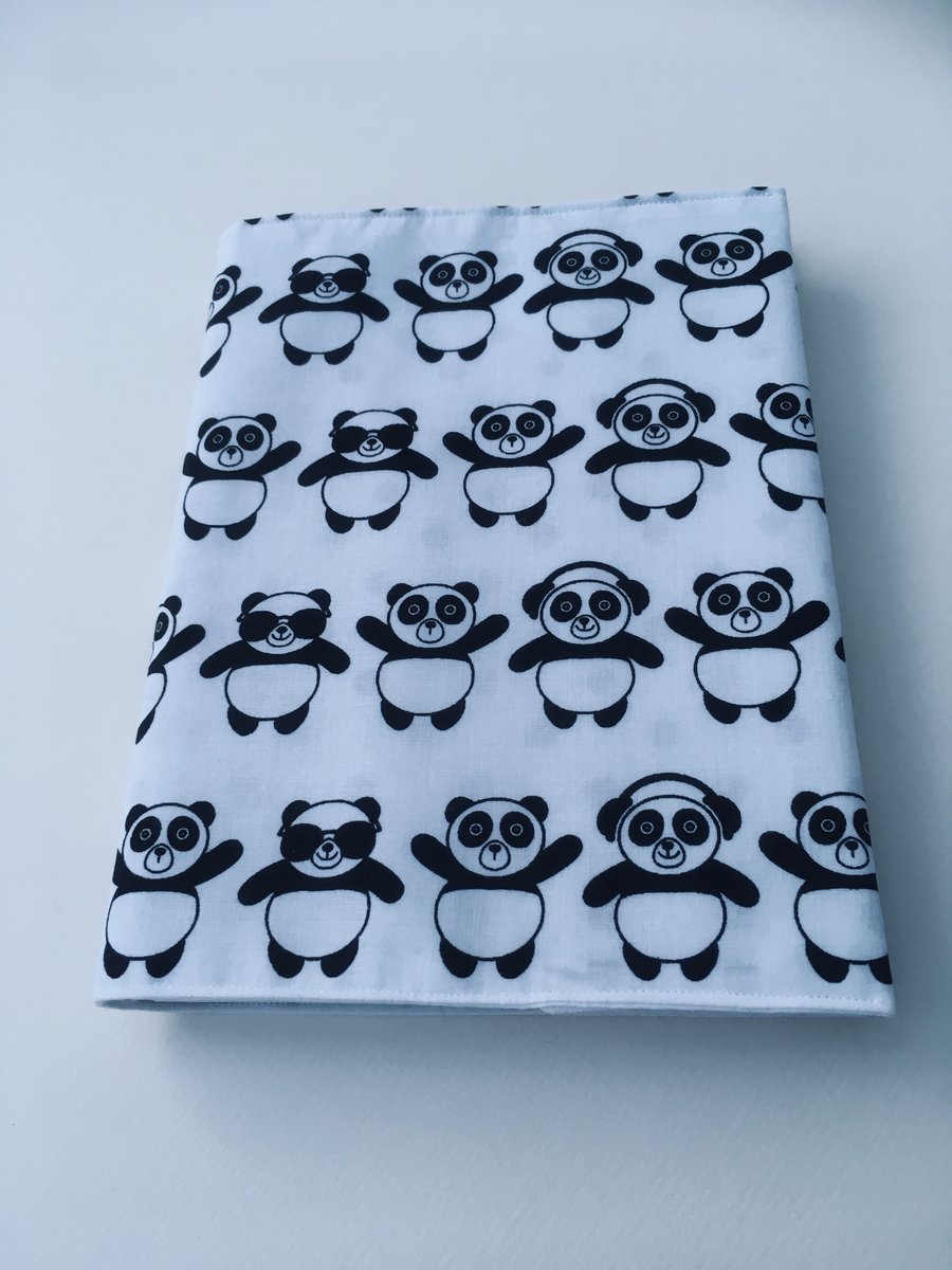 Panda Notebook, Stationery, A5 Notebook, Panda Lover, Wildlife, Nature, 