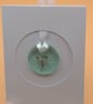 Scorpio Fused Glass Card