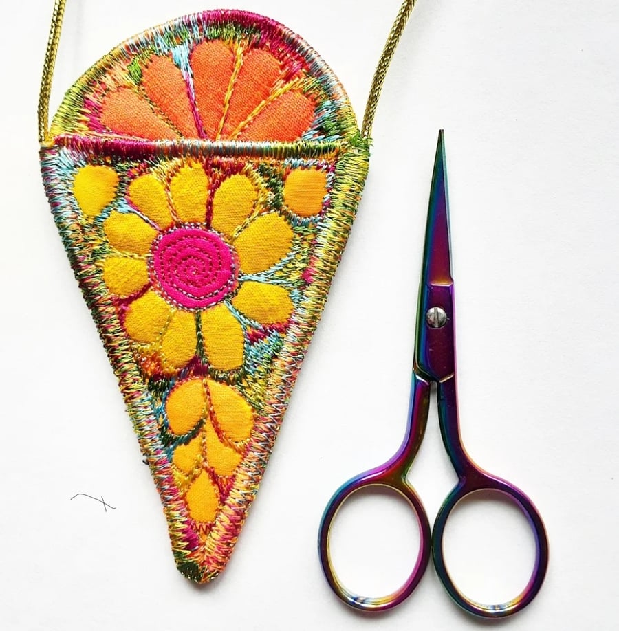 Scissor Holder Necklace 