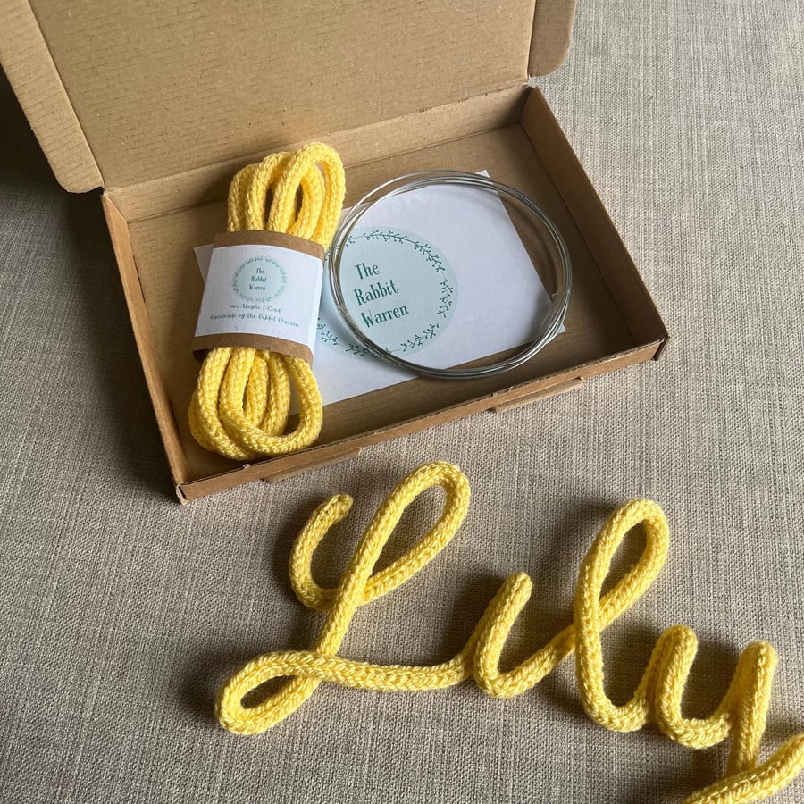 Knitted Wire Craft Kit