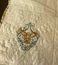 Day of the Dead Style Wall-hanging, Lap Quilt, Small Bed Cover. - Image 9