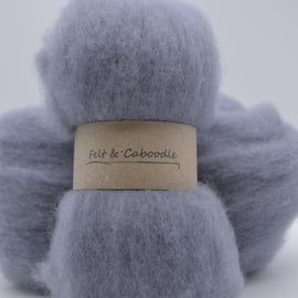 Carded Corriedale Grey