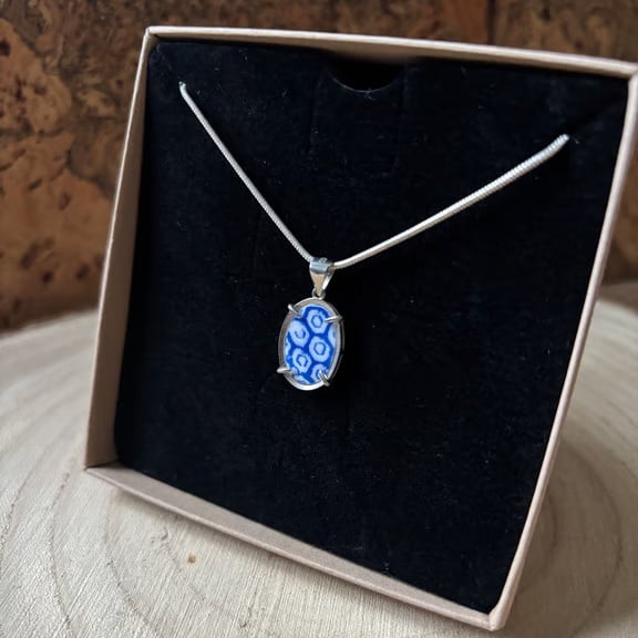Handmade Pendant Necklace, Unique Eco Friendly Gifts, Sterling Silver.