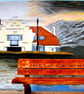 Colourful Mural Concord Beach Canvey Island Photograph Print