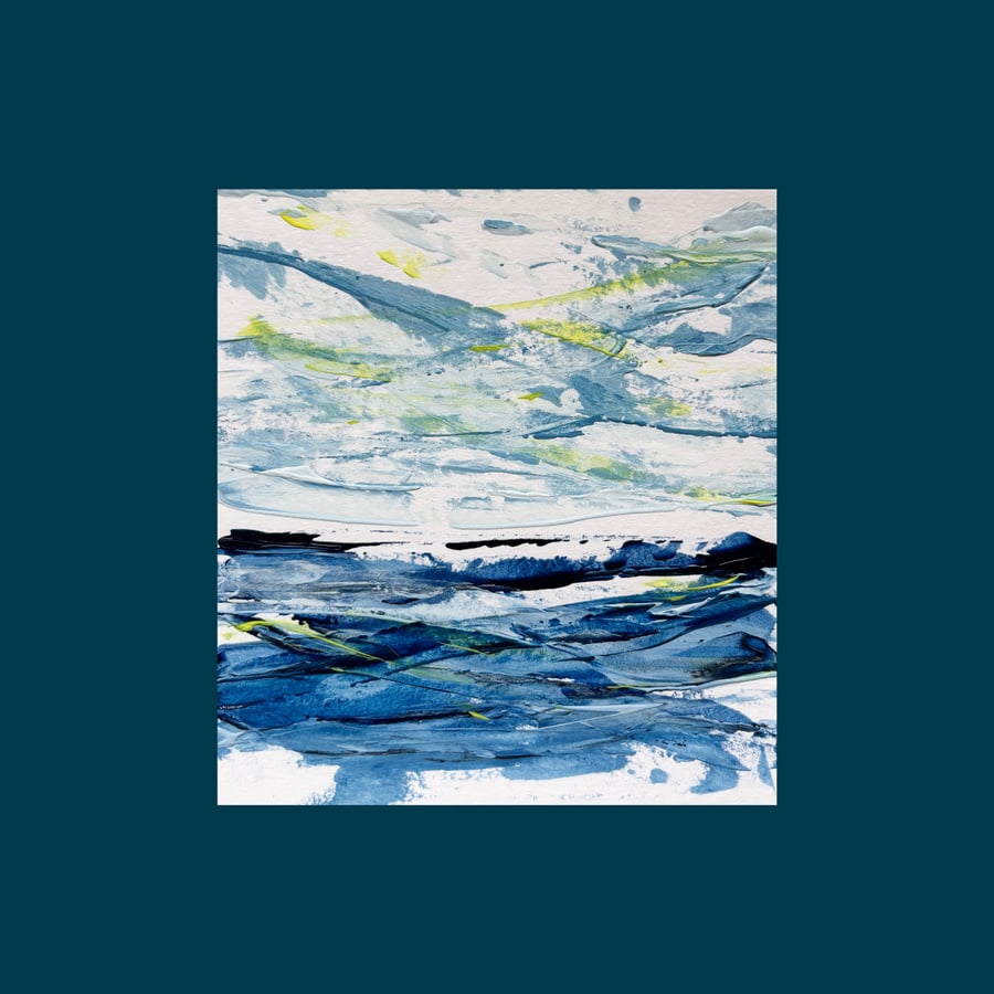 Perfectly Imperfect Original Seascape Painting - Sample 26