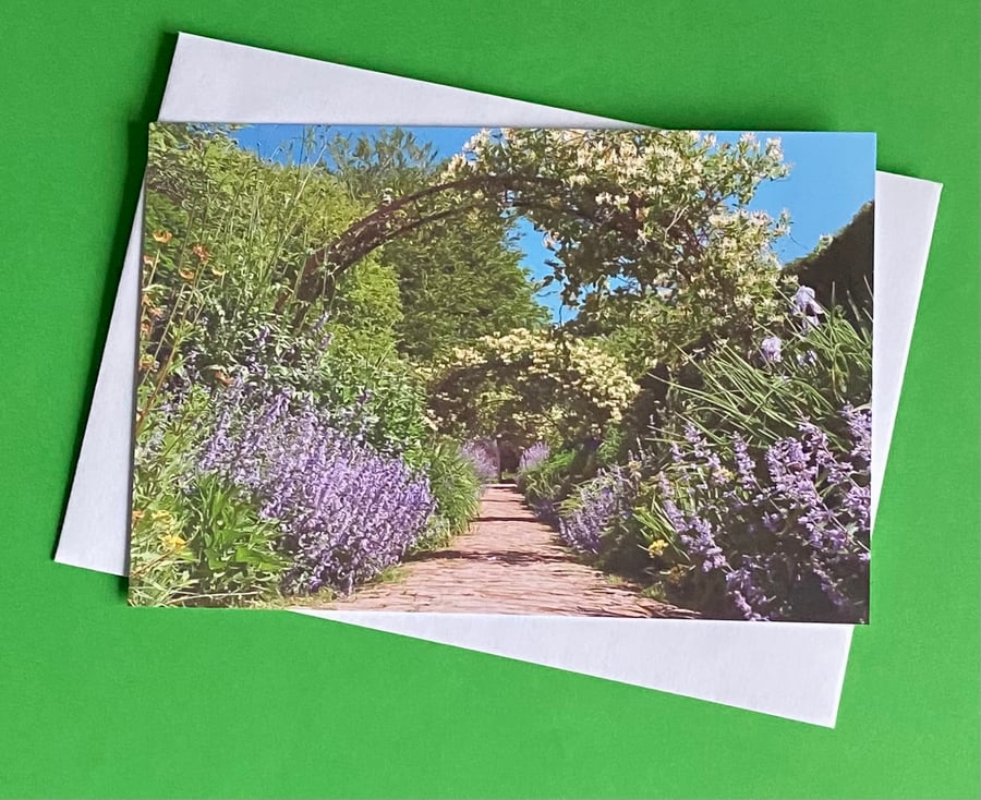 Secret Garden Sandwich Kent - Photographic Print Greetings Card