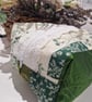 Handcrafted vintage Laura Ashley fabric patchwork bag 