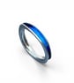 Enamel Ring, freeform ring, enamel, ocean ring, wave ring, blue river ring,   - Image 8
