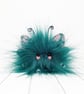 Tiny Teal Floral Plush Fairy  - Image 7