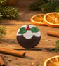 Handmade Clay Christmas Pudding Magnet - Image 1