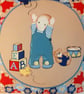 Little Boy playing with A Balloon Cushion - Image 2