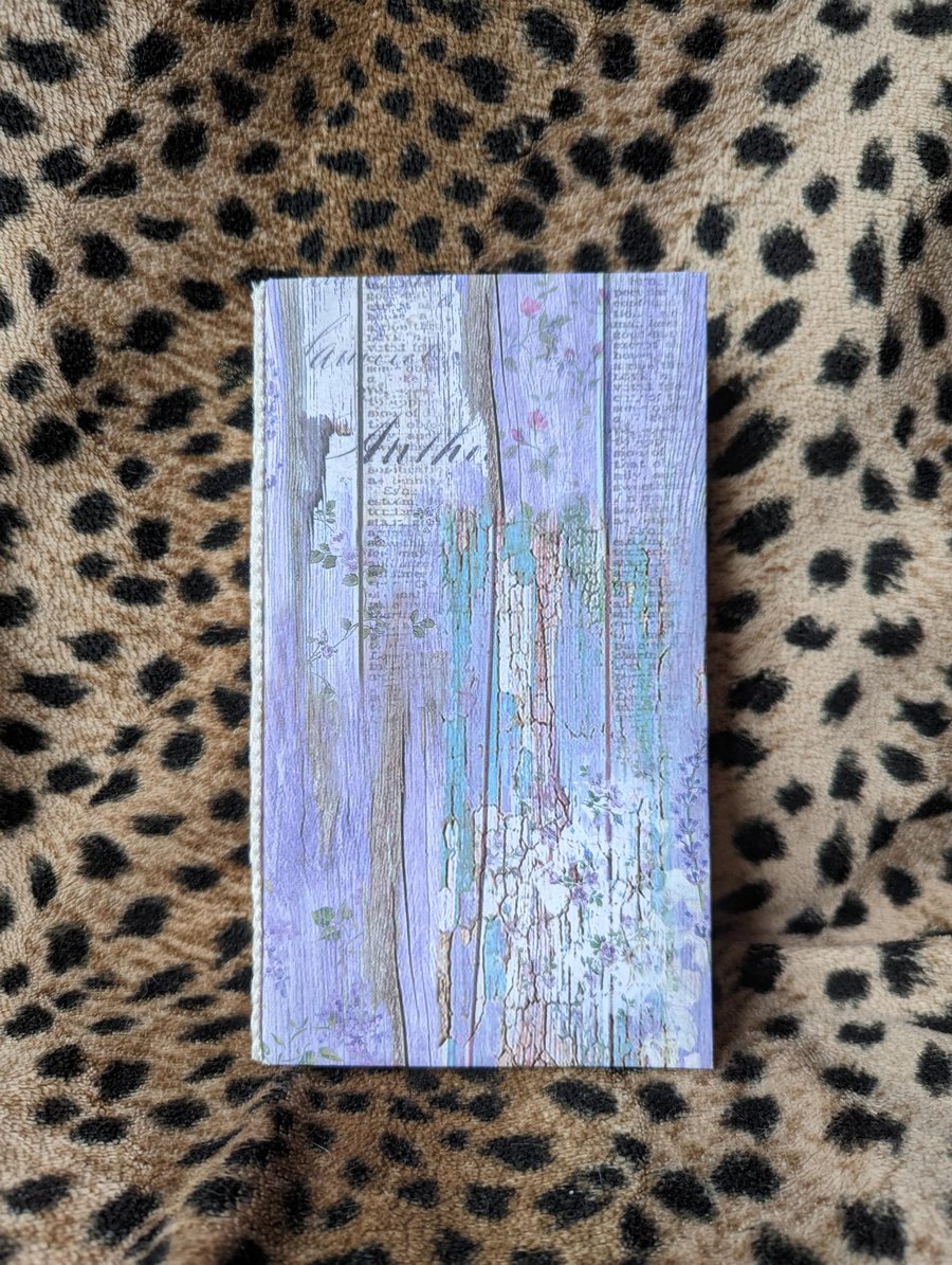 Purple Rustic A5 Journal 