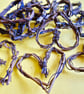 10 x 24mm small Grape Vine Hearts - Image 1