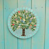 Summer Jewel Tree Hanging Garden Wall Plaque Decoration
