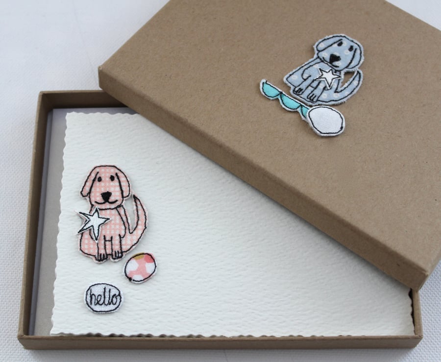 'Doggy' - A Box of Six Postcards with Envelopes