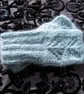 Pale blue soft gauntlets - Image 1