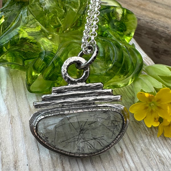 Rutilated Quartz Pendant