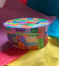 Set of 4 oval, hand painted gift boxes - Image 10