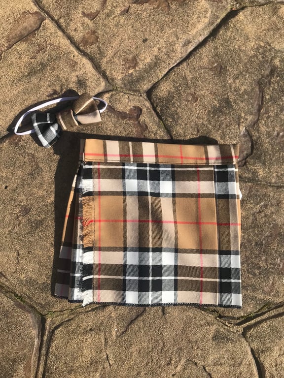 Thompson Tartan Kilt and Bow Tie for babies , children