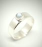 Silver Moonstone Ring  - Image 3