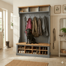 The "All-In-One" Mudroom Bench