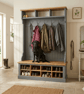 The "All-In-One" Mudroom Bench