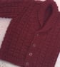Aran Weight Cardigan with a Shawl Collar for a Baby or Child up to 6 to 7 years - Image 9