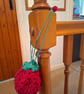 Strawberry shopper, mesh bag in two sizes - Image 6