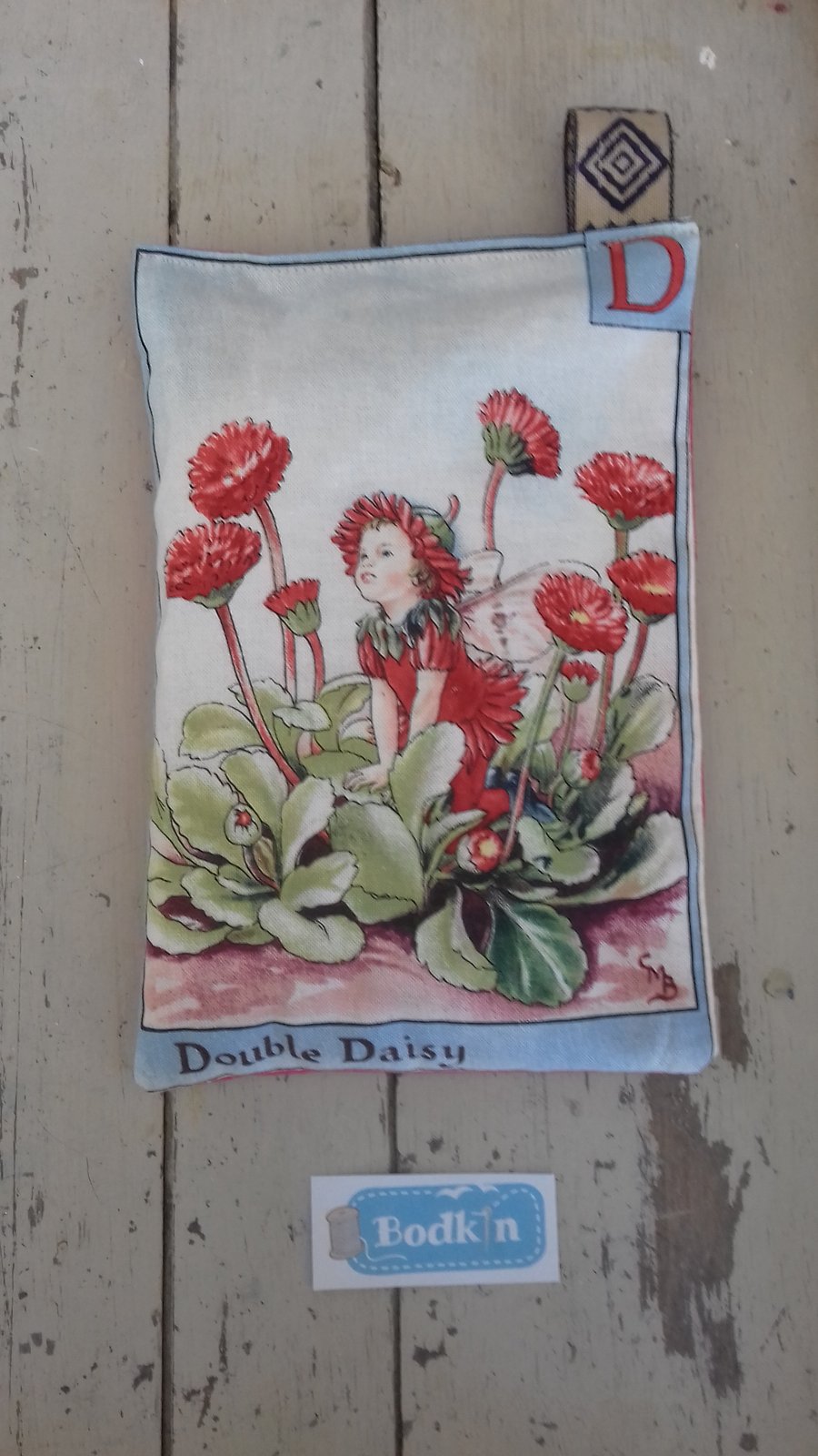 Lavender bag daisy flower fairy fabric