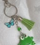 Gorgeous Frog Key Ring - Key Chain Bag Charm. - Image 6