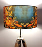 Koi Pond Drum Lampshade by Lily Greenwood - Large - 45cm - Image 1