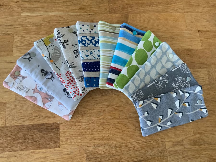 Fabric Glasses Case, Sunglasses Case, Glasses Pouch, Fabric Purse